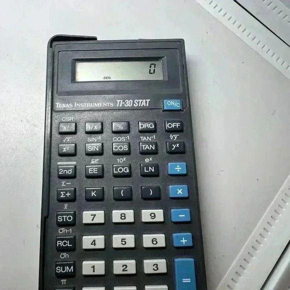 Vintage 1993 Texas Instruments TI-30X Scientific Calculator Tested Works - Picture 3 of 3